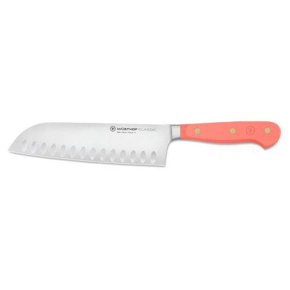 Santoku nož CLASSIC COLOUR, 17 cm, koralna breskev, Wüsthof