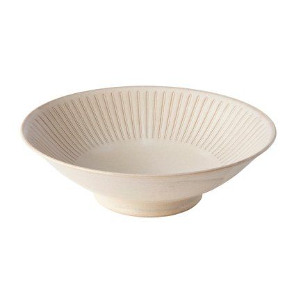 Ramen skleda RIDGED ALABASTER, 900 ml, krema, MIJ