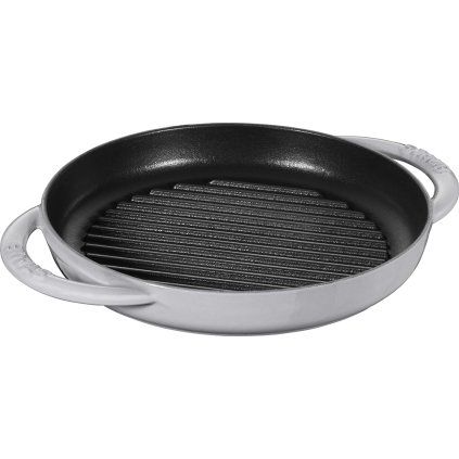 Litoželezna žar ponev okrogla grafitno siva O 30 cm Staub