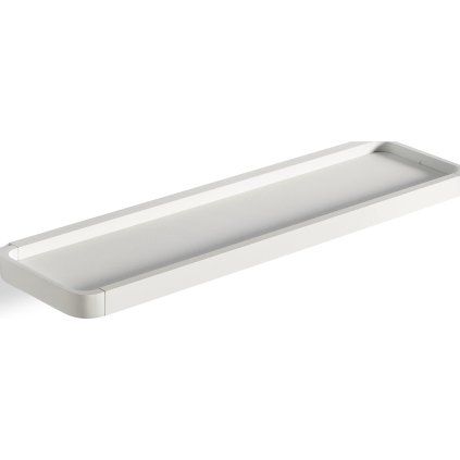 Kopalniška polica RIM, 44 cm, bela, aluminij, Zone Denmark
