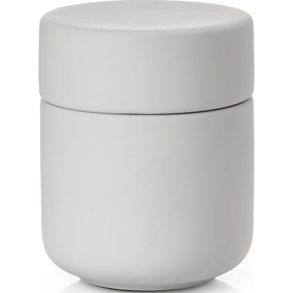 Držalo za bombažne blazinice UME, 10 cm, svetlo siva, keramika, Zone Denmark