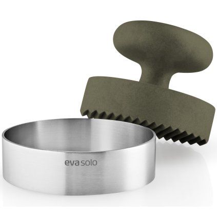Stiskalnica za burgerje GREEN TOOL, 9 cm, zelena, nerjaveče jeklo/plastika, Eva Solo