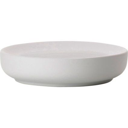 Podstavek za milo UME, 12 cm, svetlo siva, keramika, Zone Denmark