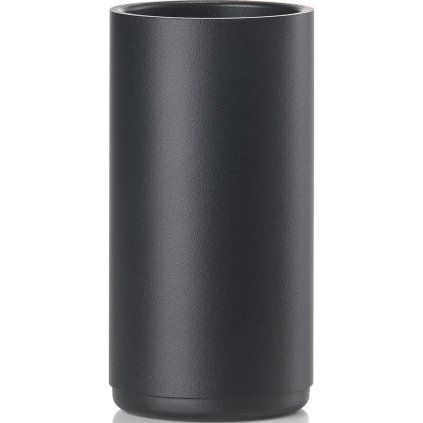 Lonček za zobne ščetke RIM, 14 cm, črna, aluminij, Zone Denmark