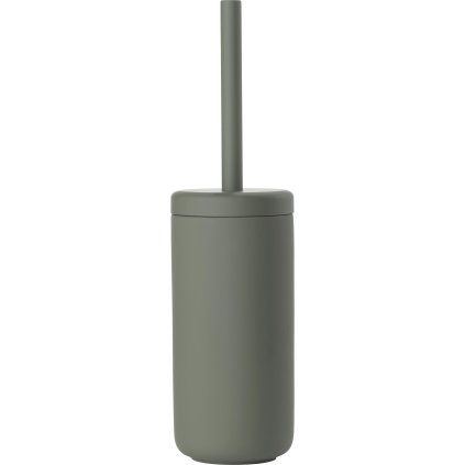Držalo za wc ščetko UME, 39 cm, olivno zelena, keramika, Zone Denmark