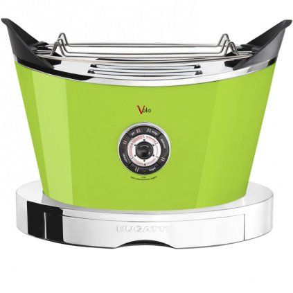 Toaster VOLO, 32 cm, jabolčno zelena, nerjaveče jeklo, Bugatti
