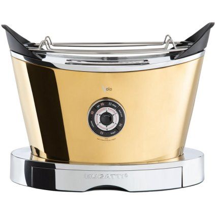 Toaster VOLO, 32 cm, zlato, nerjaveče jeklo, Bugatti
