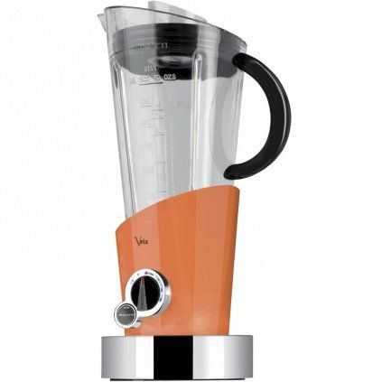 Namizni blender VELA EVOLUTION, 1,5 l, oranžna, iz nerjavečega jekla, Bugatti