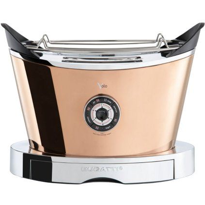 Toaster VOLO, 32 cm, rožnato zlato, nerjaveče jeklo, Bugatti