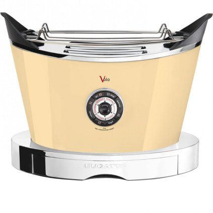 Toaster VOLO, 32 cm, krem, nerjaveče jeklo, Bugatti