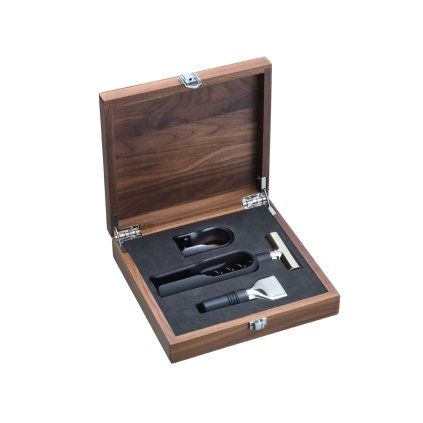 Set pribora za vino SOMMELIER BARIC, 3 kosi, lesena darilna škatla, WMF
