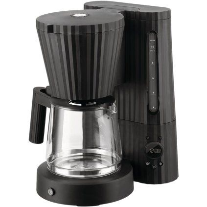Aparat za kapljično kavo PLISSÉ, 1,5 l, črna, Alessi