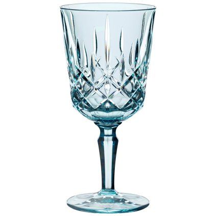 Kozarci za vino NOBLESSE COLORS, set 2, 355 ml, aqua, Nachtmann
