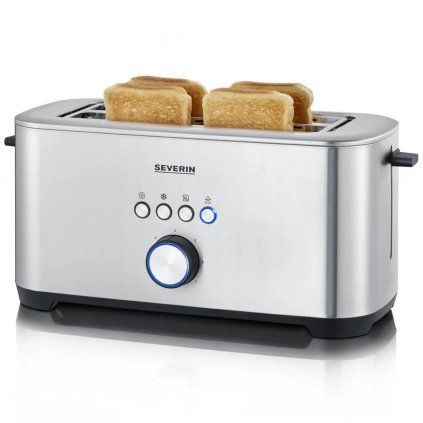 Toaster AT 2621, 42 cm, srebrn, Severin