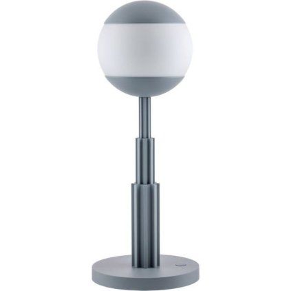LED namizna svetilka AR04, 47 cm, siva, Alessi