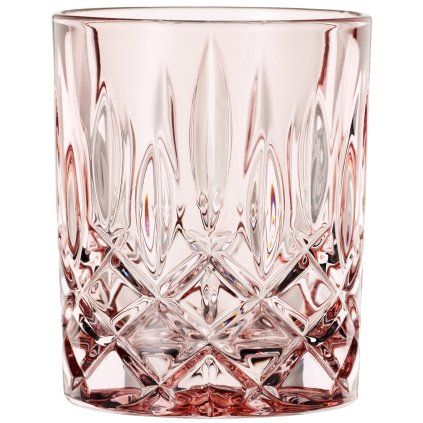 Kozarci za viski NOBLESSE COLORS, set 2, 295 ml, rosé, Nachtmann