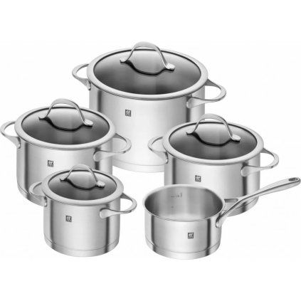 Kuhinjska posoda ESSENCE, set 5, iz nerjavečega jekla, Zwilling