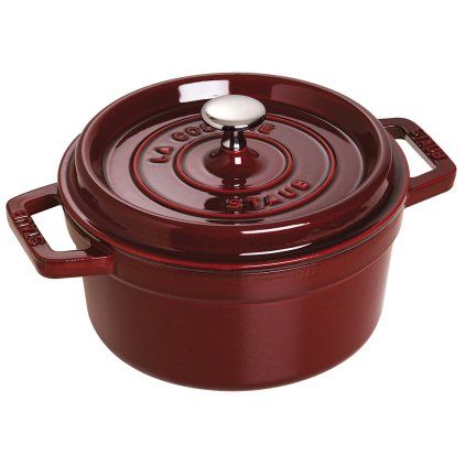 Lonec za kuhanje, 22 cm, grenadina, lito železo, Staub