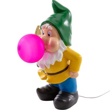 Pisalna svetilka GUMMY WORKING, 42 cm, večbarvna, smola, Seletti