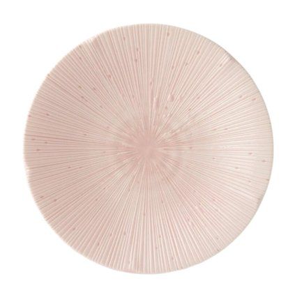 Stranski krožnik ICE PINK, 22 cm, roza barve, MIJ