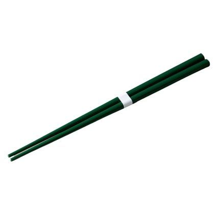 Jedilne palčke 22,5 cm, zelena, bambus, MIJ