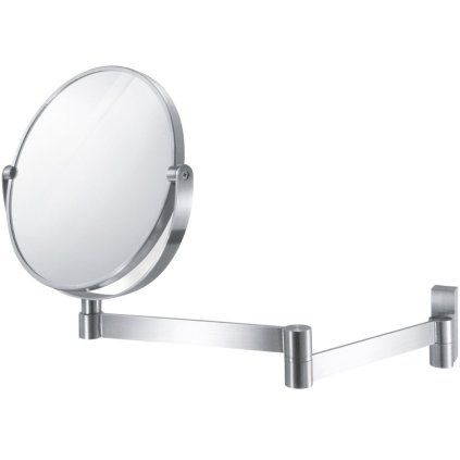 Kozmetično ogledalo LINEA, 18 cm, mat, iz nerjavečega jekla, Zack