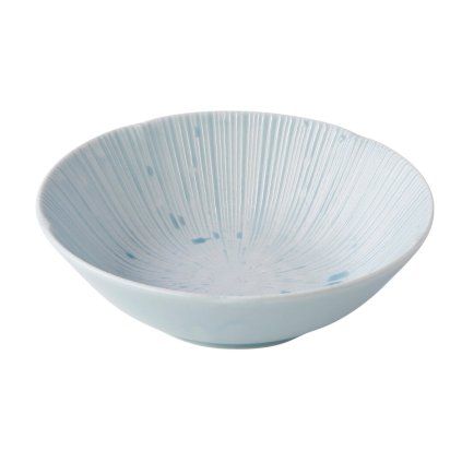 Jedilna skleda ICE BLUE, 200 ml, modra, keramika, MIJ