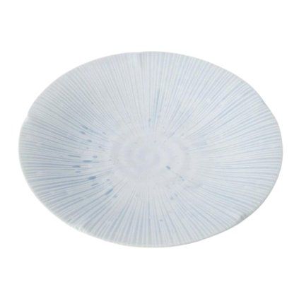 Stranski krožnik ICE BLUE, 22 cm, modra, MIJ