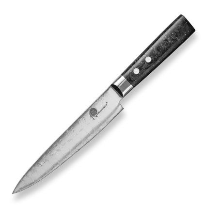 Nož za narezovanje CARBON FRAGMENT, 17 cm, črna, Dellinger