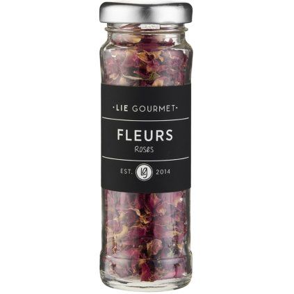 Posušeno cvetje, 6 g, cvetni listi vrtnic, Lie Gourmet