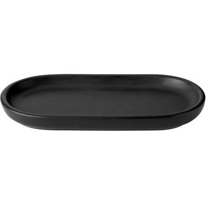 Podstavek za odlaganje FJORD, 18 cm, črna, kamenina, Stelton