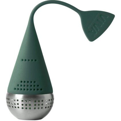 Infuzor za čaj INFUSION EGG, 16 cm, zelen, iz nerjavečega jekla, Viva Scandinavia