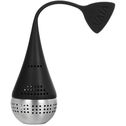 Infuzor za čaj INFUSION EGG, 16 cm, temno modra, iz nerjavečega jekla, Viva Scandinavia