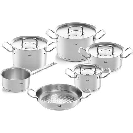 Set posode ORIGINAL PROFI + servirna ponev ORIGINAL PROFI, set 6, Fissler