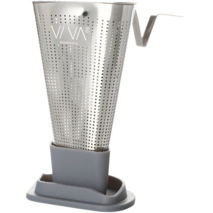 Infuzor za čaj INFUSION, 9 cm, siva, iz nerjavečega jekla, Viva Scandinavia
