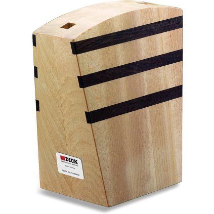 Magnetni blok za nože, 28 cm, rjava, les, F.DICK