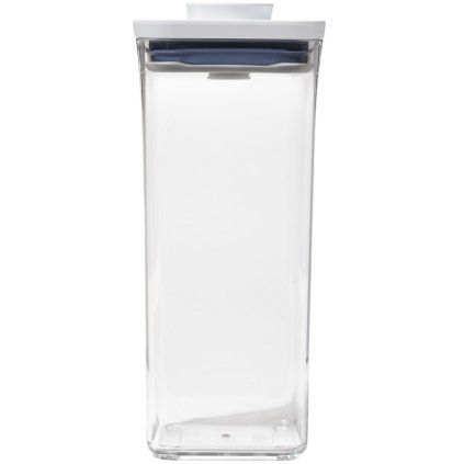 Kuhinjska posoda za shranjevanje POP GOOD GRIPS, 1,6 l, majhna kvadratna, plastična, OXO