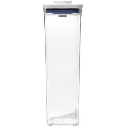 Kuhinjska posoda za shranjevanje POP GOOD GRIPS, 2,1 l, majhna kvadratna, plastična, OXO