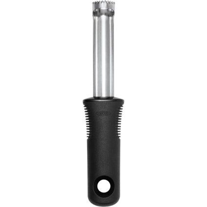 Izrezovalnik jabolčne sredice GOOD GRIPS, 20 cm, črna, iz nerjavečega jekla, OXO