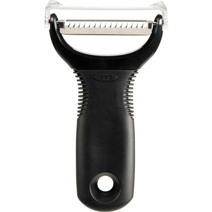 Lupilec za zelenjavo JULIENNE GOOD GRIPS, 11 cm, črna, plastika, OXO
