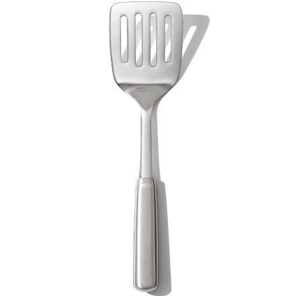 Kuhinjska obračalka STEEL, 33 cm, srebrna, iz nerjavečega jekla, OXO