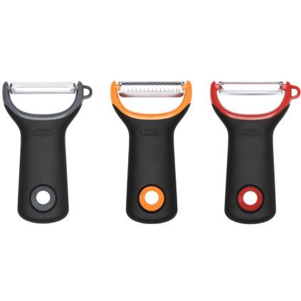 Lupilec za zelenjavo GOOD GRIPS, set 3 kosov, plastika, OXO
