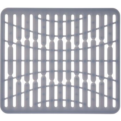 Podloga za pomivalno korito, GOOD GRIPS, 32 x 28 cm, siva, silikon, OXO
