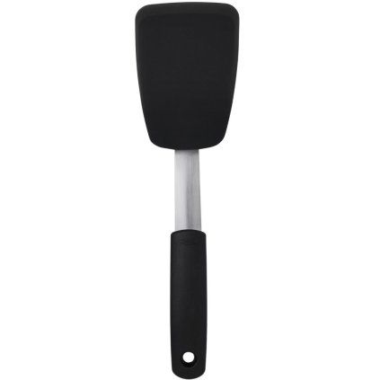 Kuhinjska obračalka GOOD GRIPS, 28 cm, črna, silikonska, OXO