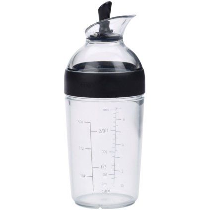 Dressing shaker GOOD GRIPS, 236 ml, črna, plastična, OXO