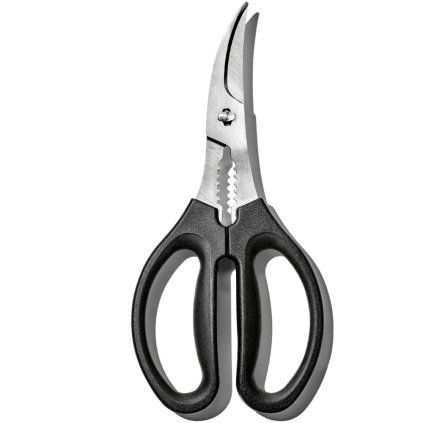 Škarje za morske sadeže GOOD GRIPS, 19 cm, črne, plastične, OXO