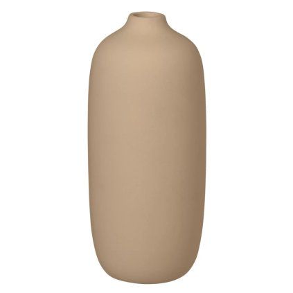 Vaza CEOLA, bež, 18 cm, Blomus 
