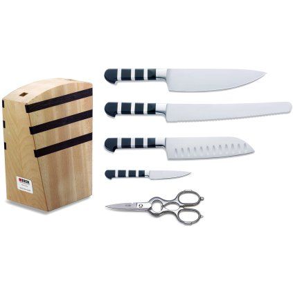 Kuhinjski noži 1905 z magnetnim blokom, set 5, iz nerjavečega jekla, F.DICK
