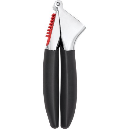 Stiskalnik za česen GOOD GRIPS, 18 cm, črna, iz nerjavečega jekla, OXO