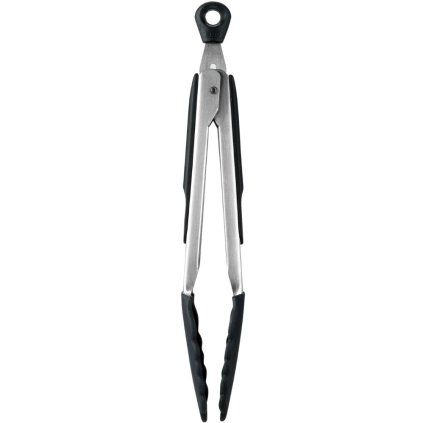 Kuhinjske klešče GOOD GRIPS, 23 cm, črna, silikonska, OXO